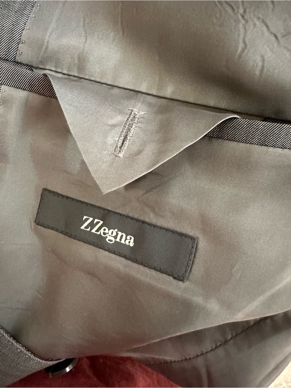 Z Zegna Gray Wool Mohair Drop 8 Sport Coat Blazer 54R Italy Luxury Tailored - Picture 5 of 11